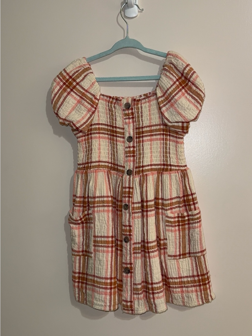 Toddler Girls 4T Plaid Dress